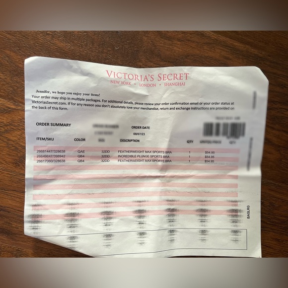 Victoria’s Secret Featherweight Max Sports Bra Gray 32DD (32E) BRAND NEW!! - Picture 7 of 7